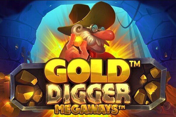 Gold Digger Megaways Pokies Logo