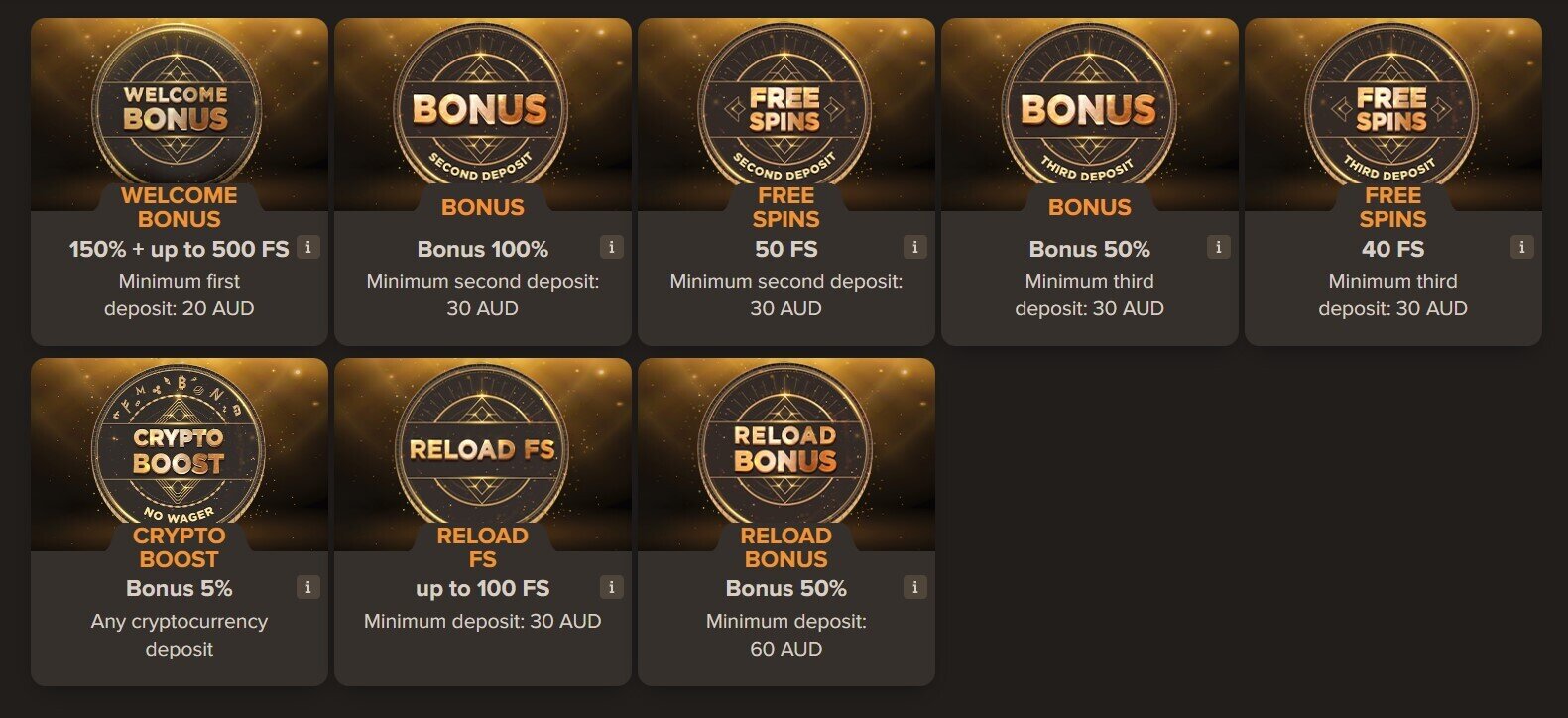 Sol Casino bonuses
