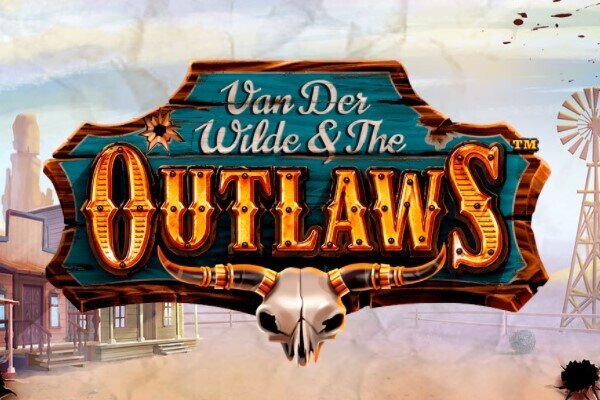 Van Der Wilde and the Outlaws Pokies Logo