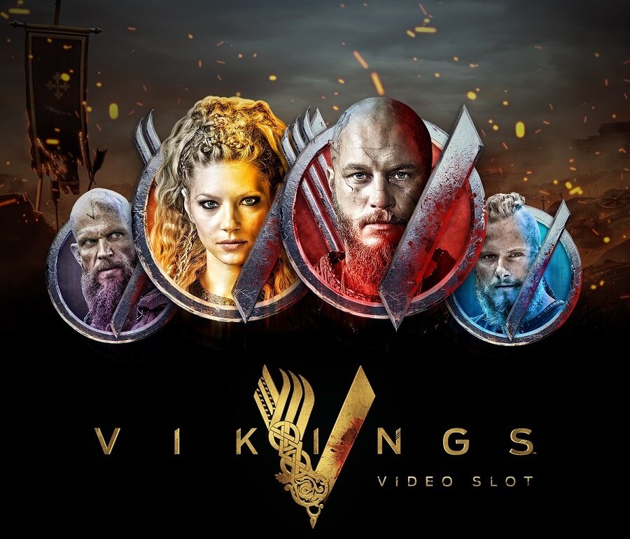 vikings video slot logo