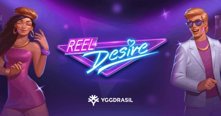 Reel Desire pokie logo from Yggdrasil